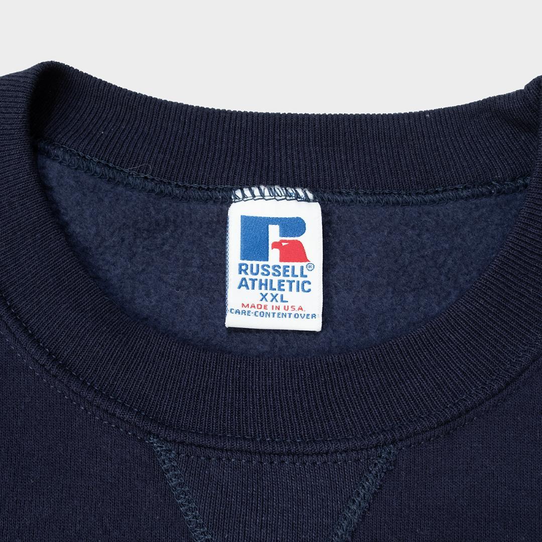 極美品　90s USA アメリカ製　RUSSEL ラッセル　無地 スウェット
