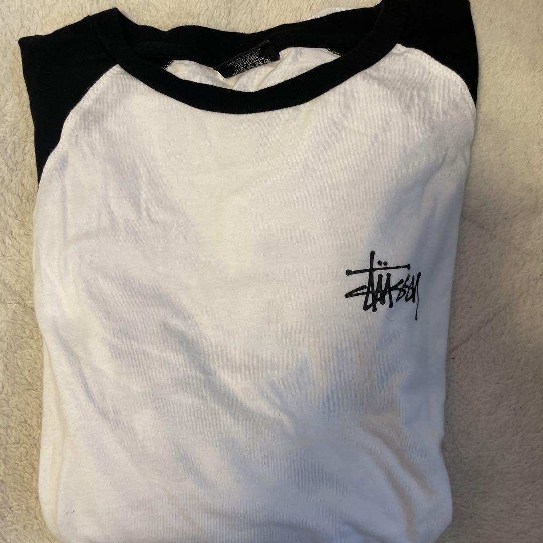 STUSSYラグランTシャツ七分丈