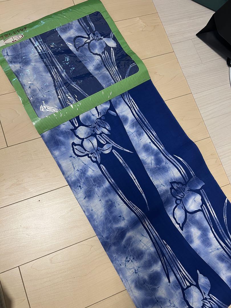 浴衣布 助六染