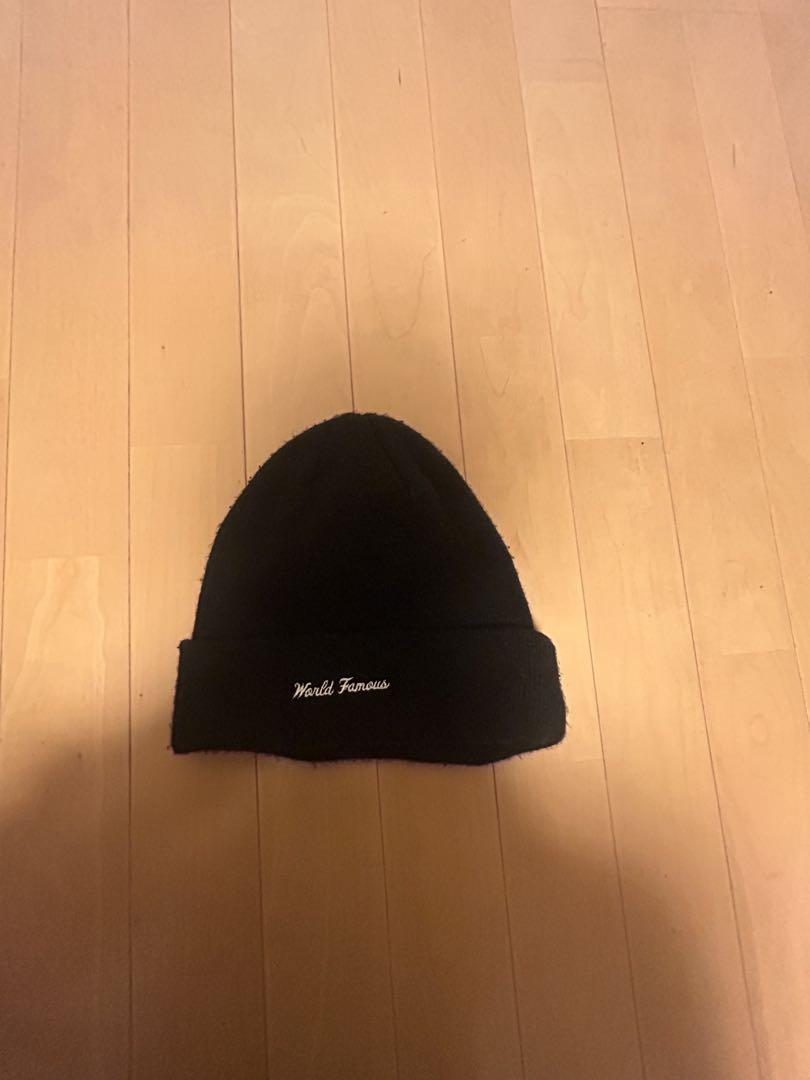 Supreme ニット帽 黒色