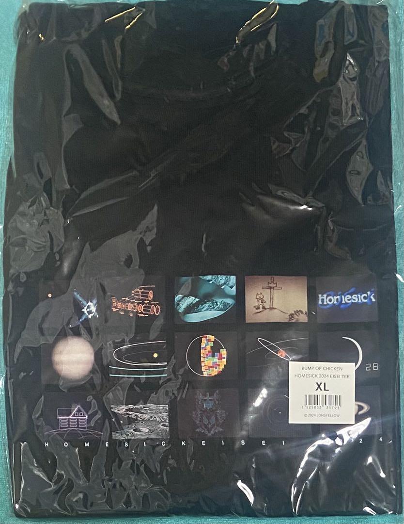 BUMP OF CHICKEN ホームシック衛星 2024 Tシャツ XL BUMP OF CHICKEN ホームシック衛星2024 Tシャツ XL Amazon.co.jp