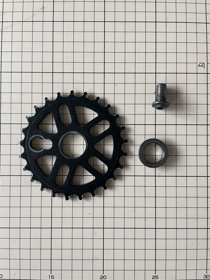 BMXクランク SALTPLUS 3pc 19mm軸 アーム長175mm