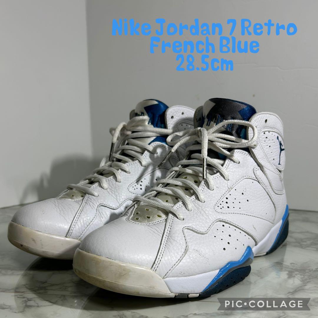 シューズ(男性用) Nike Jordan 7 Retro French Blue 28.5cm