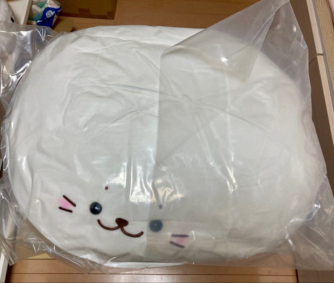 【現在非売品】しろたん 肉まん 抱き枕 ぬいぐるみ 大きい白い肉まん 白いもの