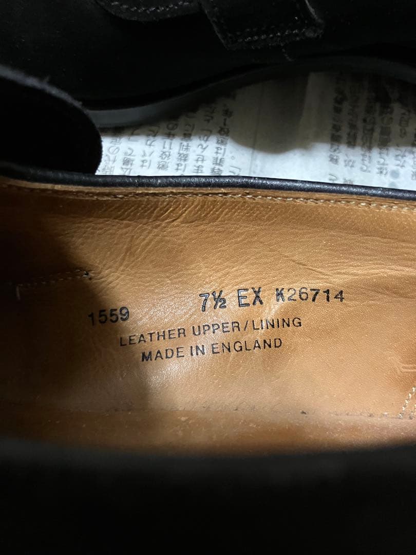 paul smith crockett&jones 別注 バタフライ ローファー paul smith crockett&jones 別注 バタフライ ローファー