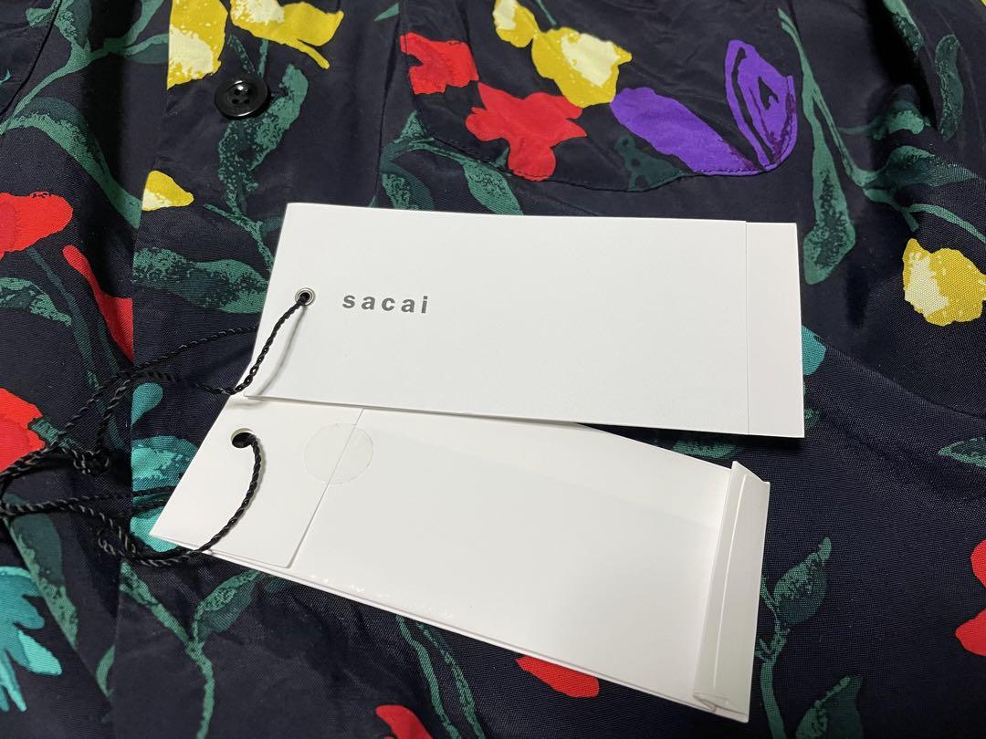 sacai サカイ 24SS Floral Print Shirt サイズ1
