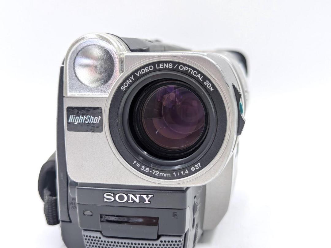 8mmテープのダビングに！ SONY ビデオカメラ CCD-TRV80 02 カメラ