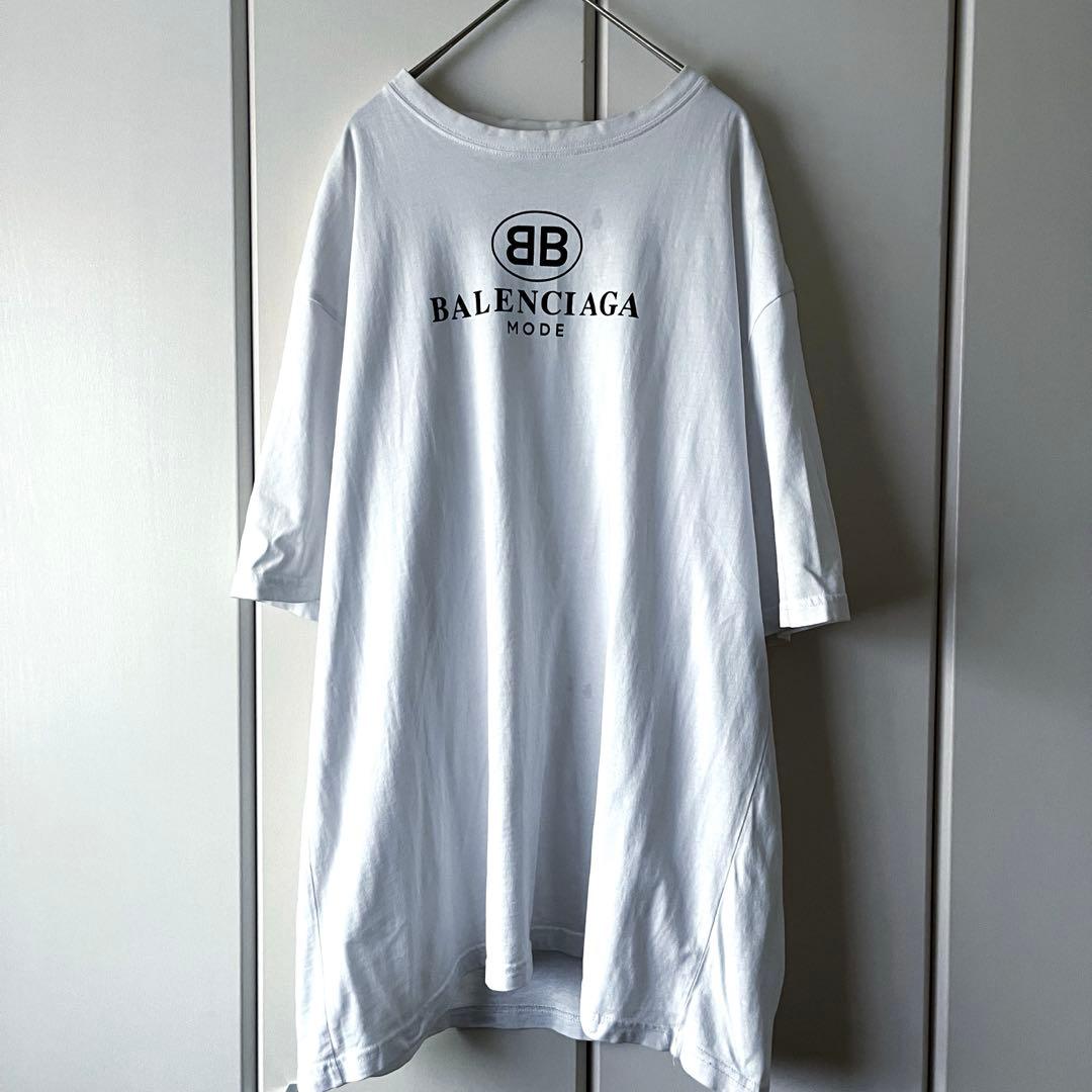 BALENCIAGA／ロゴTシャツ