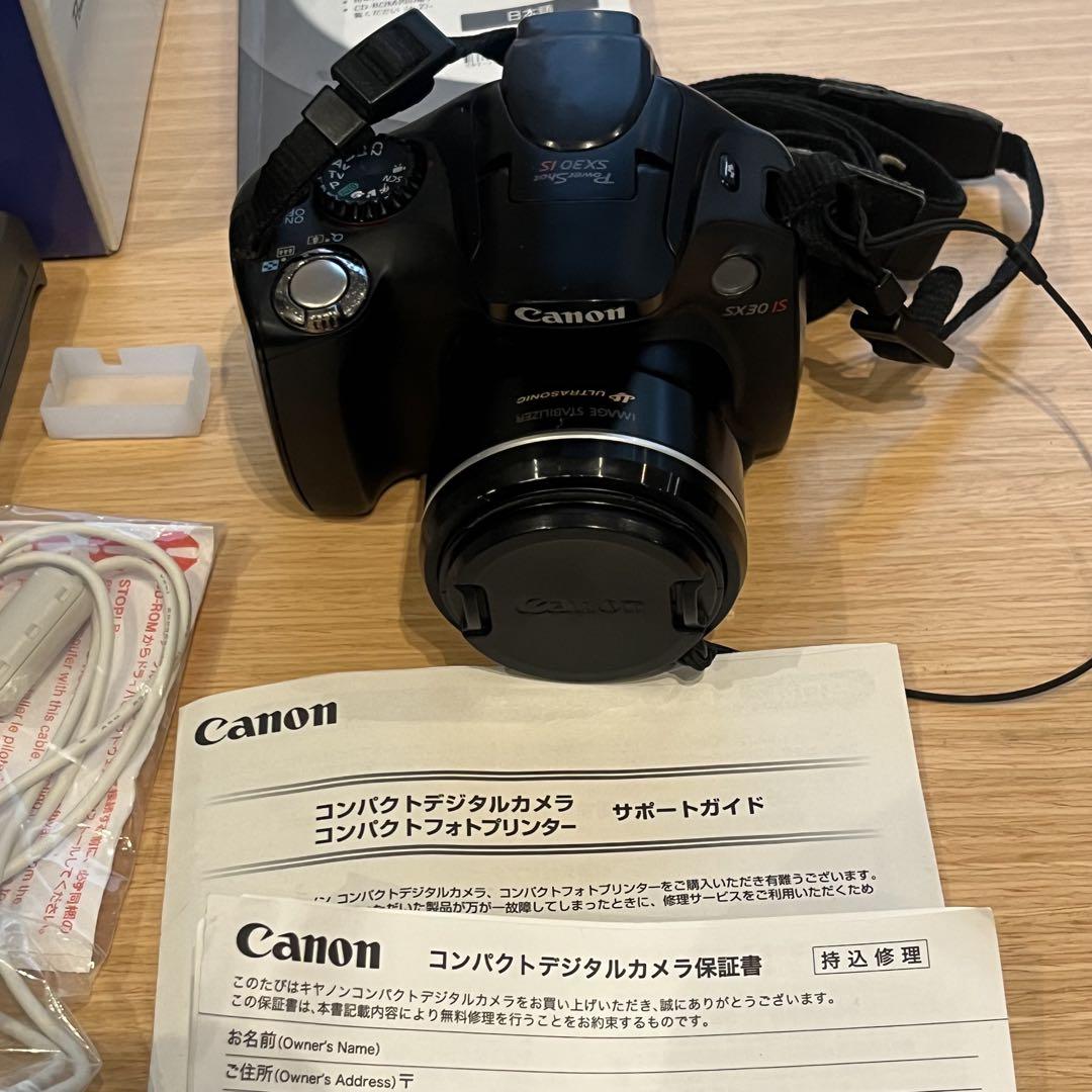 Canon PowerShot SX30 IS 本体と付属品一式