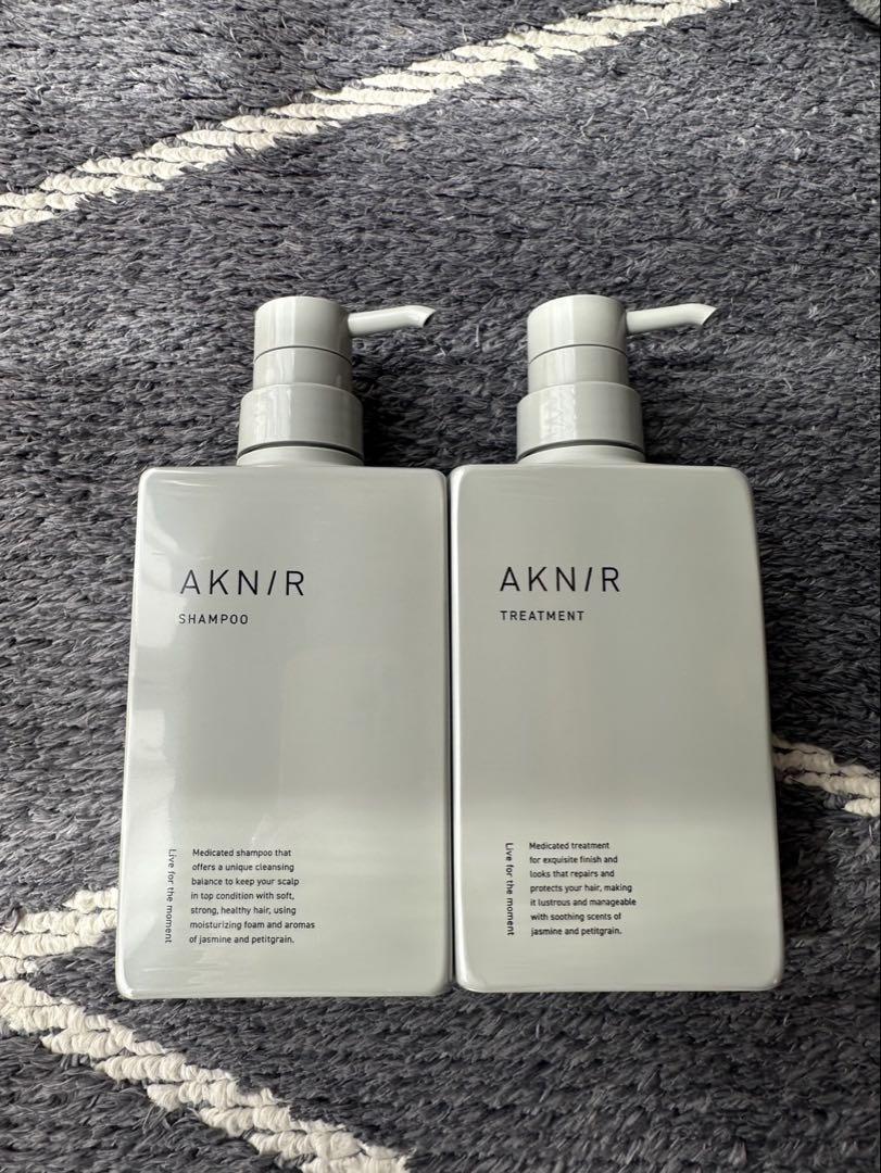 AKNIR シャンプー トリートメント 4個セット　新品未使用 AKNIR アクニー シャンプー トリートメント セット