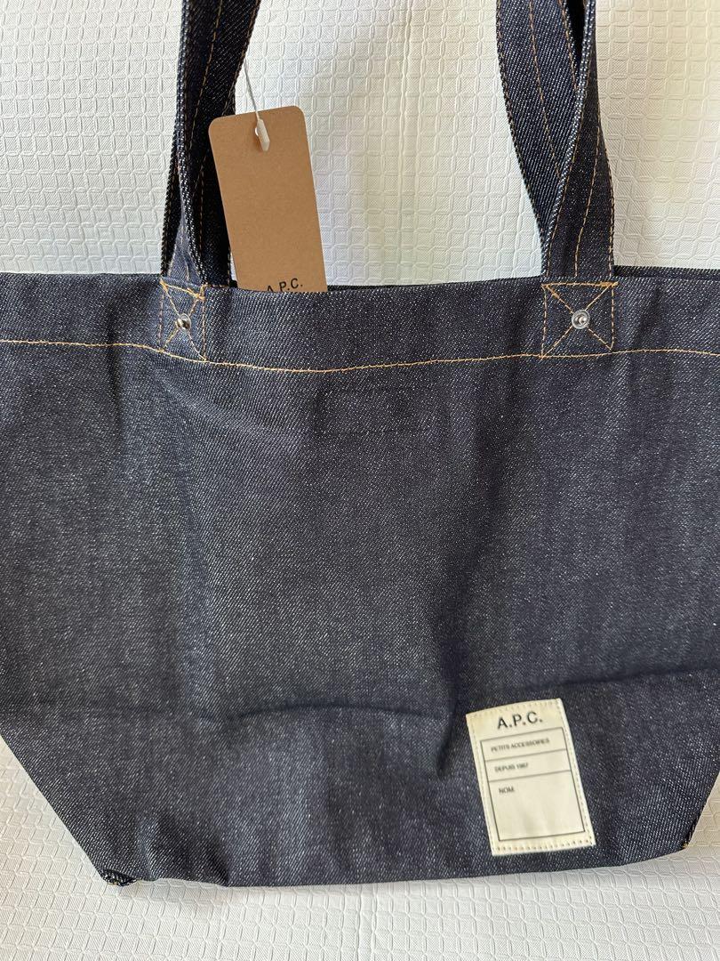 A.P.C. ダークデニム トートバッグ - メルカリ