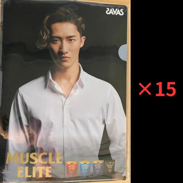 15枚セット　ザバス　SAVAS クリアファイル SnowMan 岩本照