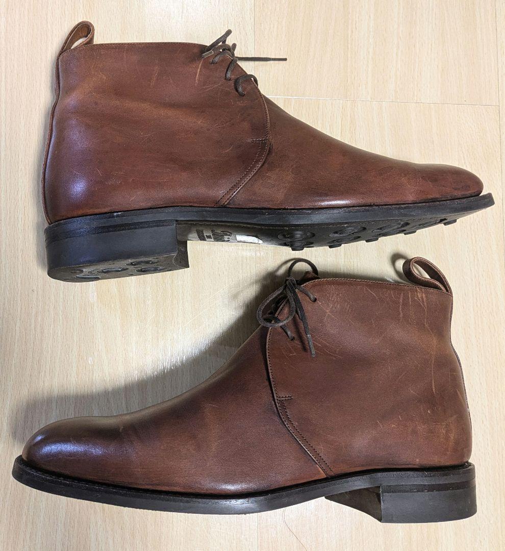 【美品】YANKO　チャッカブーツ　サイズ7　ブラウン