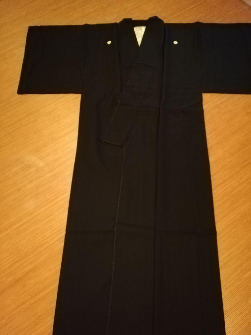 【再入荷】 美品・正絹〉五つ紋付き喪服 着物・長襦袢・名古屋帯3点セット 着物・浴衣