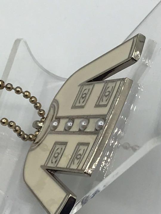 CHANEL シャネル チャーム バッグ キーホルダー パール入 ココマーク