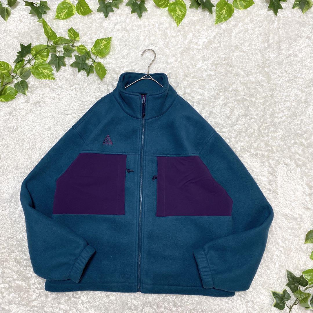 NIKE ナイキ　acgブルゾン　古着　フリース　冬物　モコモコ　激レア　美品_画像1