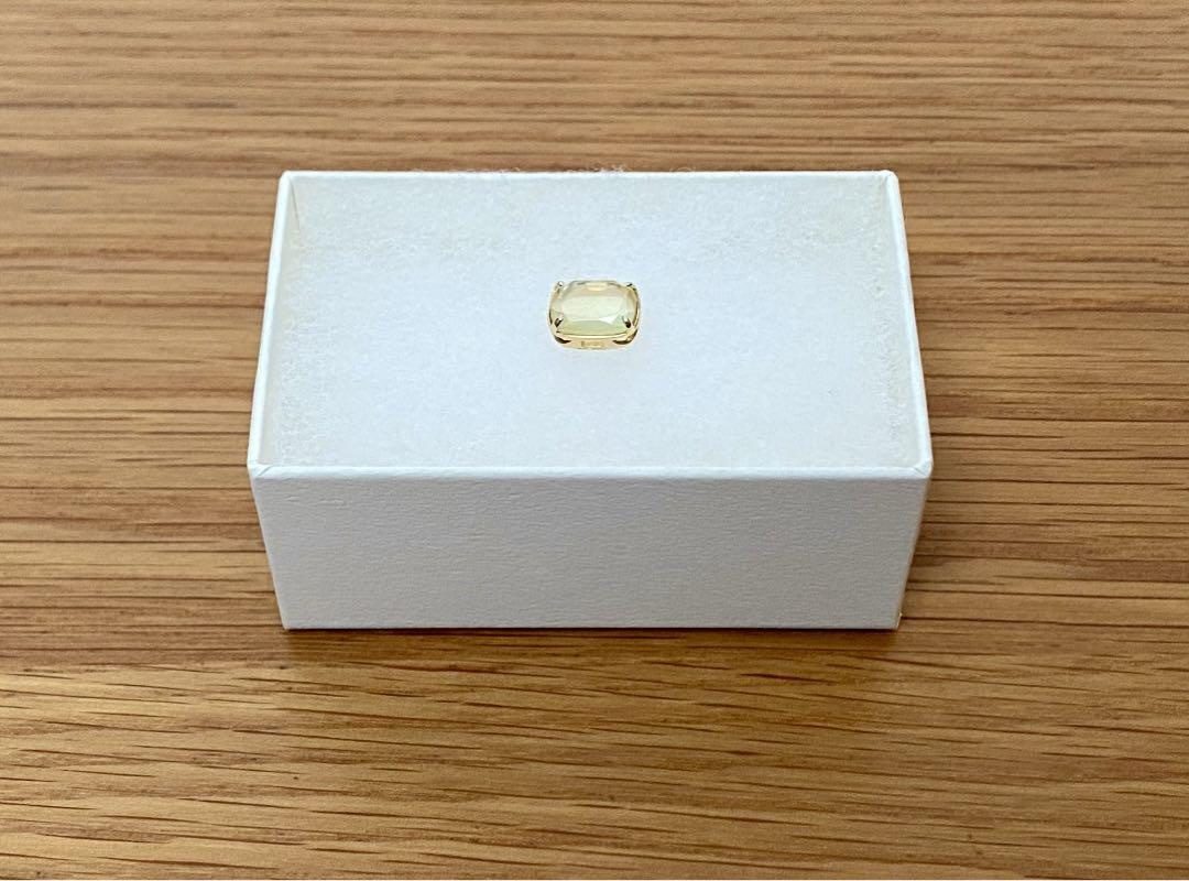 新品 sowi レモンクォーツ ペンダントトップ チャーム K10 ネックレス用