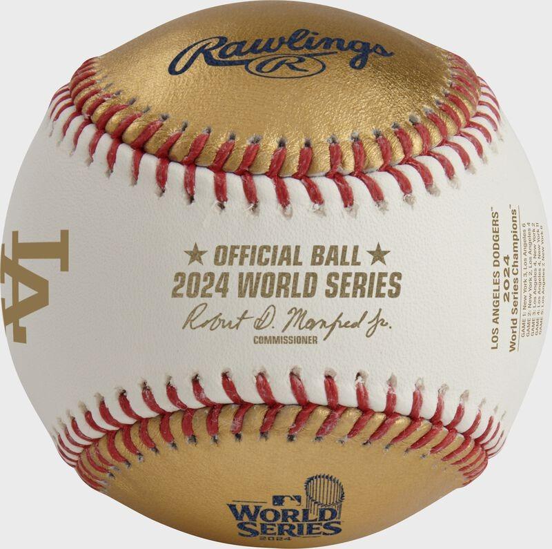 【新品】MLB ワールドシリーズ 記念ボールドジャース チャンピオンボール