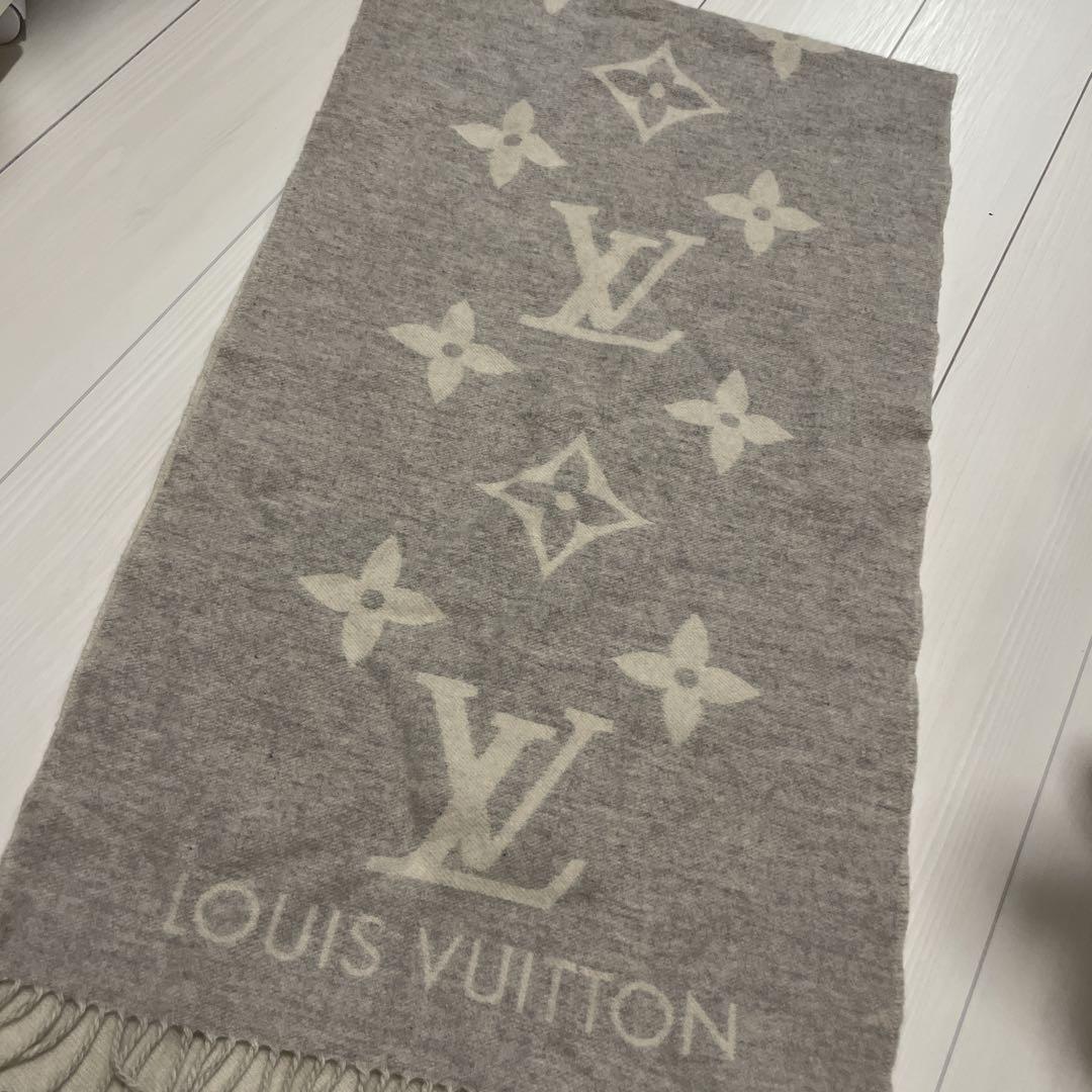 LOUIS VUITTON エシャルプレイキャビック　カシミヤマフラー