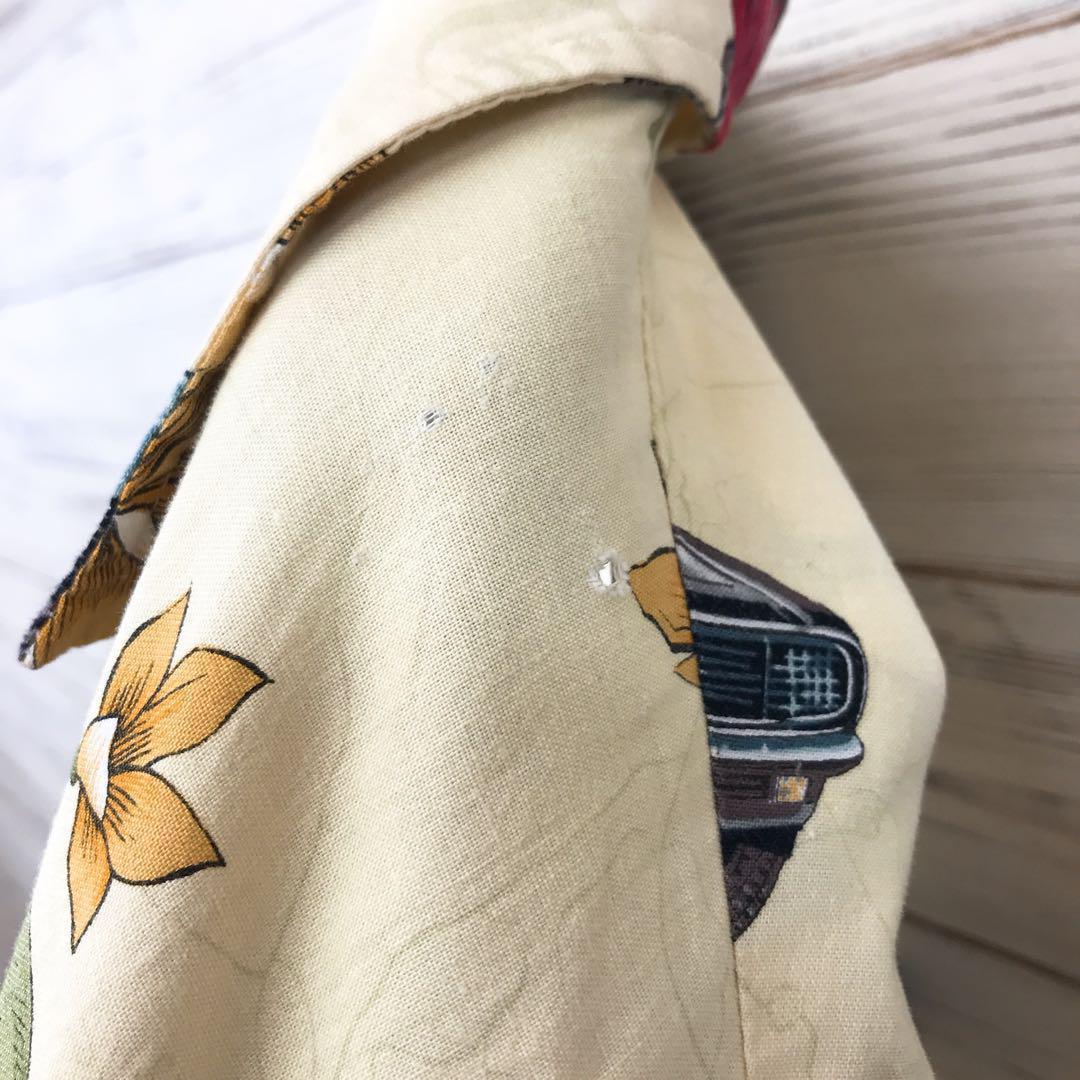 《USA製》PACIFICLEGEND☆半袖シャツ XL イエロー HS300