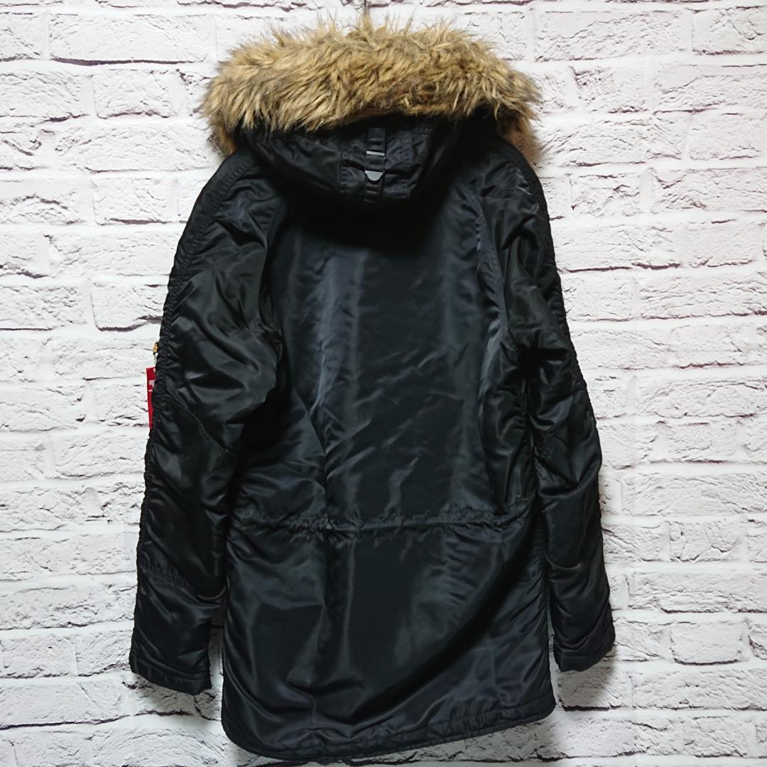 ALPHA Industry　N-3B　フライトJK　ブラック　Mサイズ