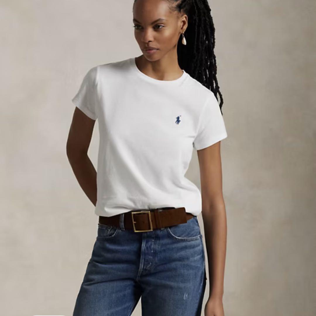 Ralph Lauren Polo コットン クルーネック Tシャツ XS/S
