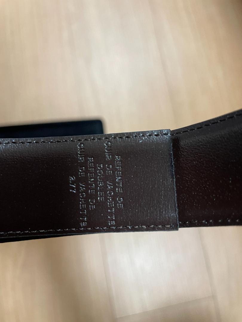 [ TUMI レザー ベルト 新品 リバーシブル ビジネス