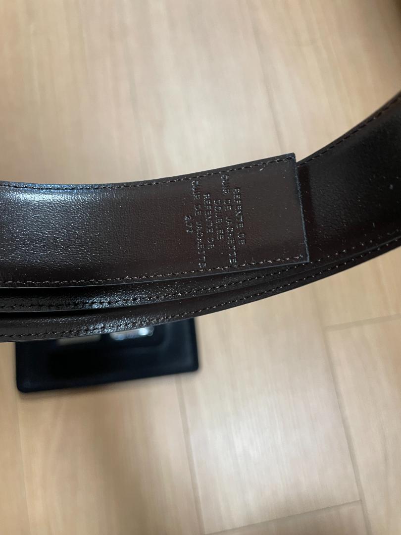 [ TUMI レザー ベルト 新品 リバーシブル ビジネス