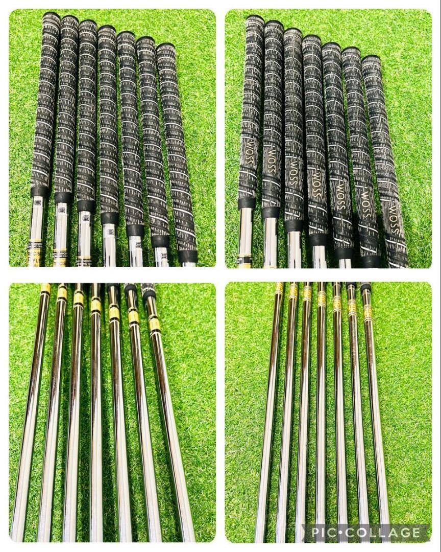 名器　WOSS アイアンセット WO-02 FORGED ライフル5.5 4-P