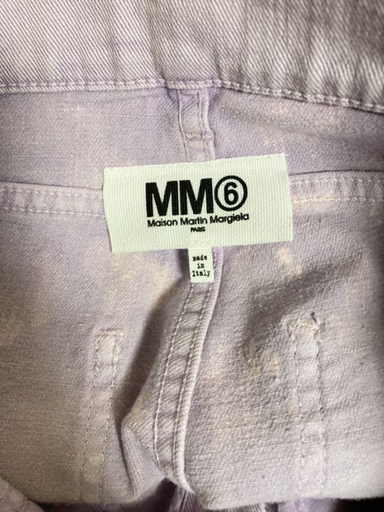 低価通販 MM6 ブリーチ加工 タグ付 未使用 76Ejm-m95403099494 マルジェラ スキニー デニムパンツ 得価お得