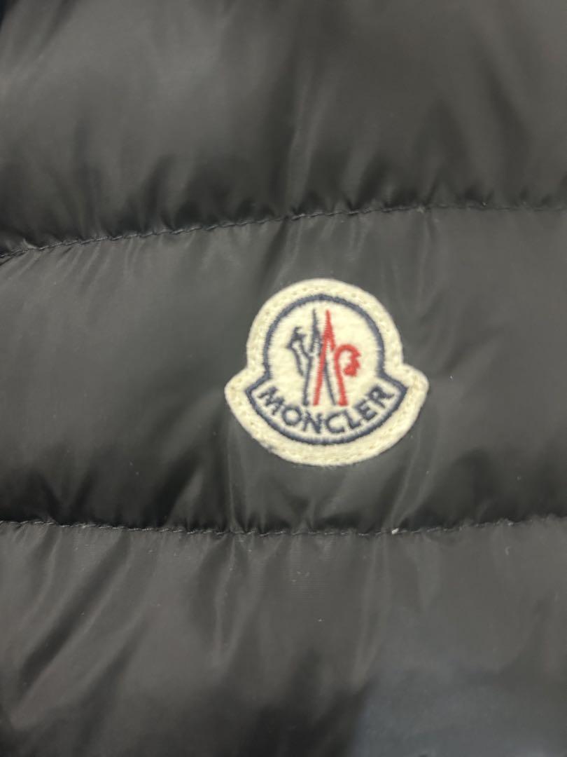 【中古美品】MONCLER モンクレール ブラック レディースダウンベスト