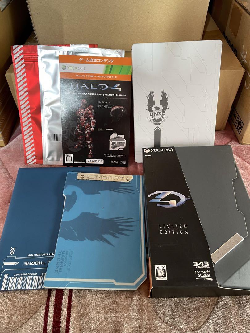 ハイクオリティな商品 XBOX360 HALO4 初回特典付き　＋　コントローラー