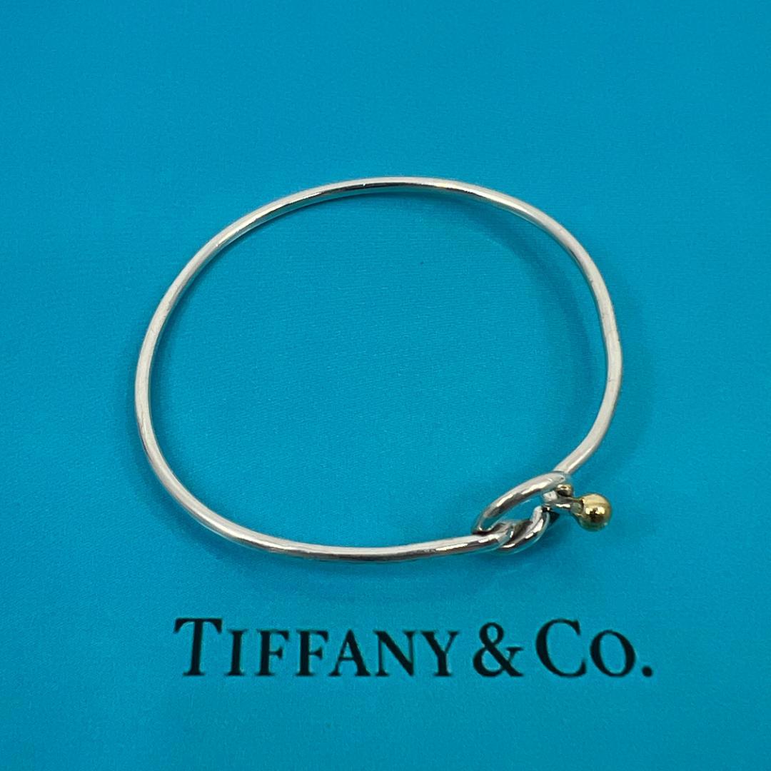 ✨美品✨ TIFFANY&Co. ラブノットブレスレット 925/750 K18