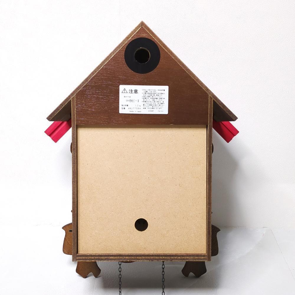 美品 RHYTHM リズム時計工業 4MJ775RH 鳩時計 壁掛け時計