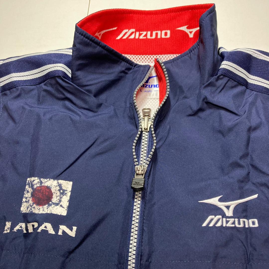 日本代表チーム　MIZUNO　ジャケット　Lサイズ　ウィンドブレーカー