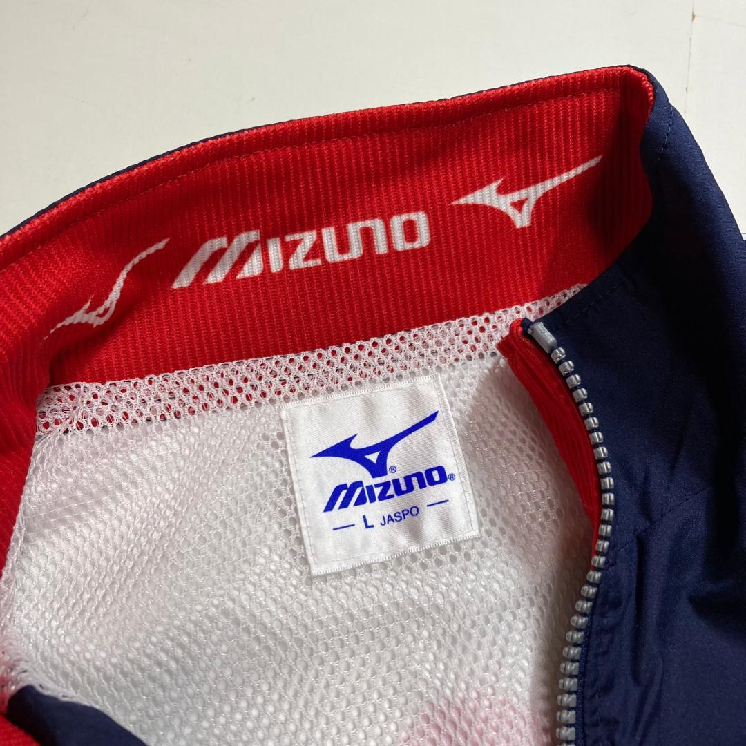 日本代表チーム　MIZUNO　ジャケット　Lサイズ　ウィンドブレーカー
