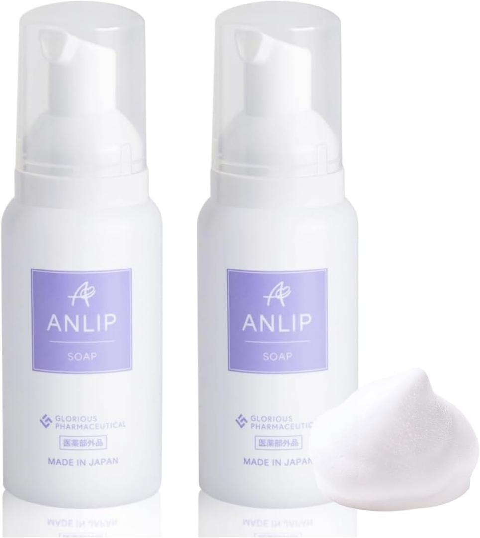 ANLIP (2本セット) グロリアス製薬 デリケートゾーン用 ソープ