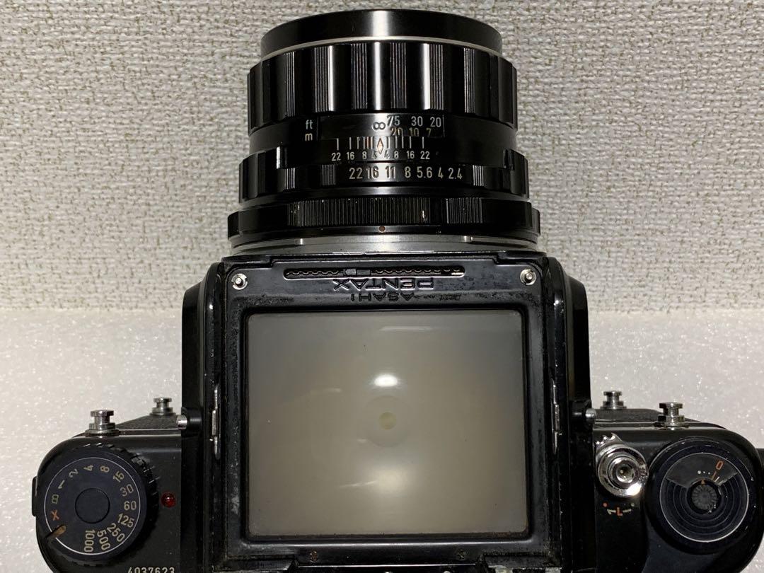 PENTAX 6x7 TAKUMAR 1:2.4/105 グリップ付きオンライン ストア