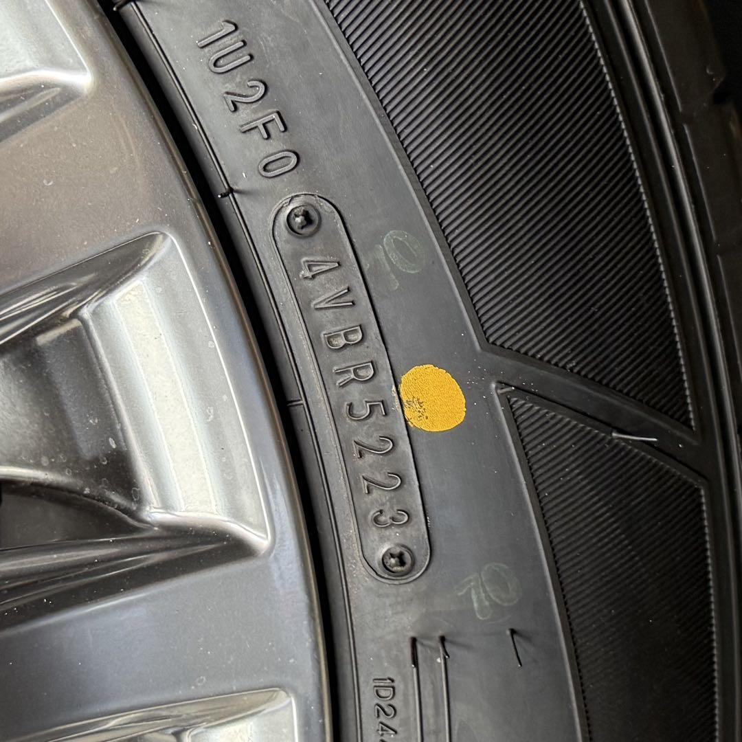 クラウンセダン 純正 19×8J+30 ダンロップ 235/55R19 1台分