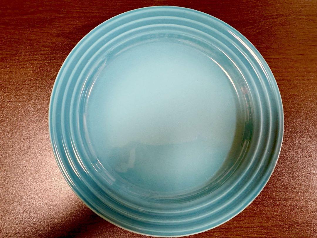 LE CREUSET 22cm レッド ブルー他 3枚セット パスタ 皿