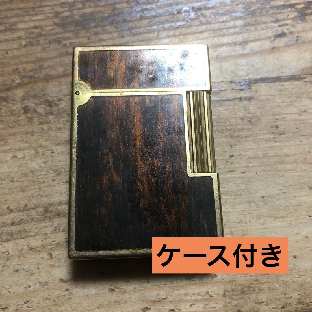 S.T.DuPont デュポン ギャッツビー 木目調×ゴールド