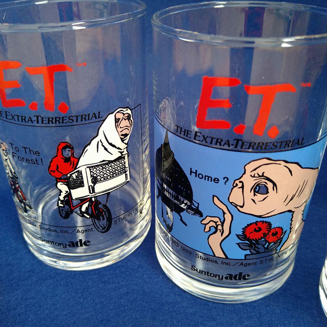 E.T. ガラス製コップ 5個セット 非売品 サントリー - メルカリ