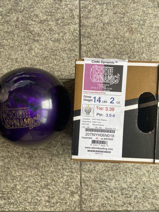 高級品市場 ストーム コード・ダイナミック14ポンド2 ボウリング