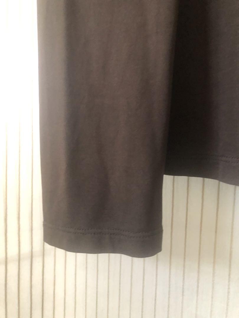 中古　イッセイミヤケ  ホワイトレーベル茶パンツスーツ