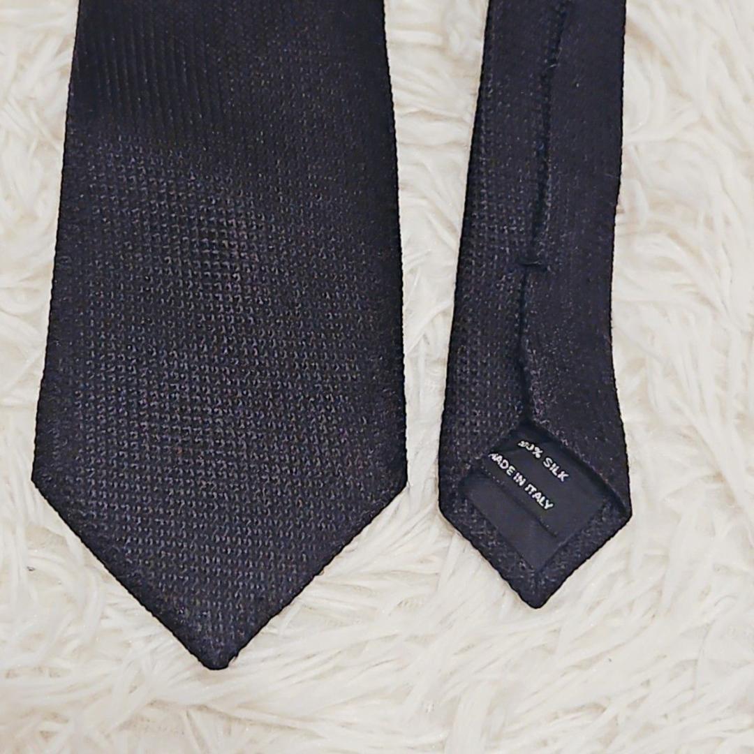 TOM FORD トムフォード ネクタイ ブラック 無地 ソリッド 高級