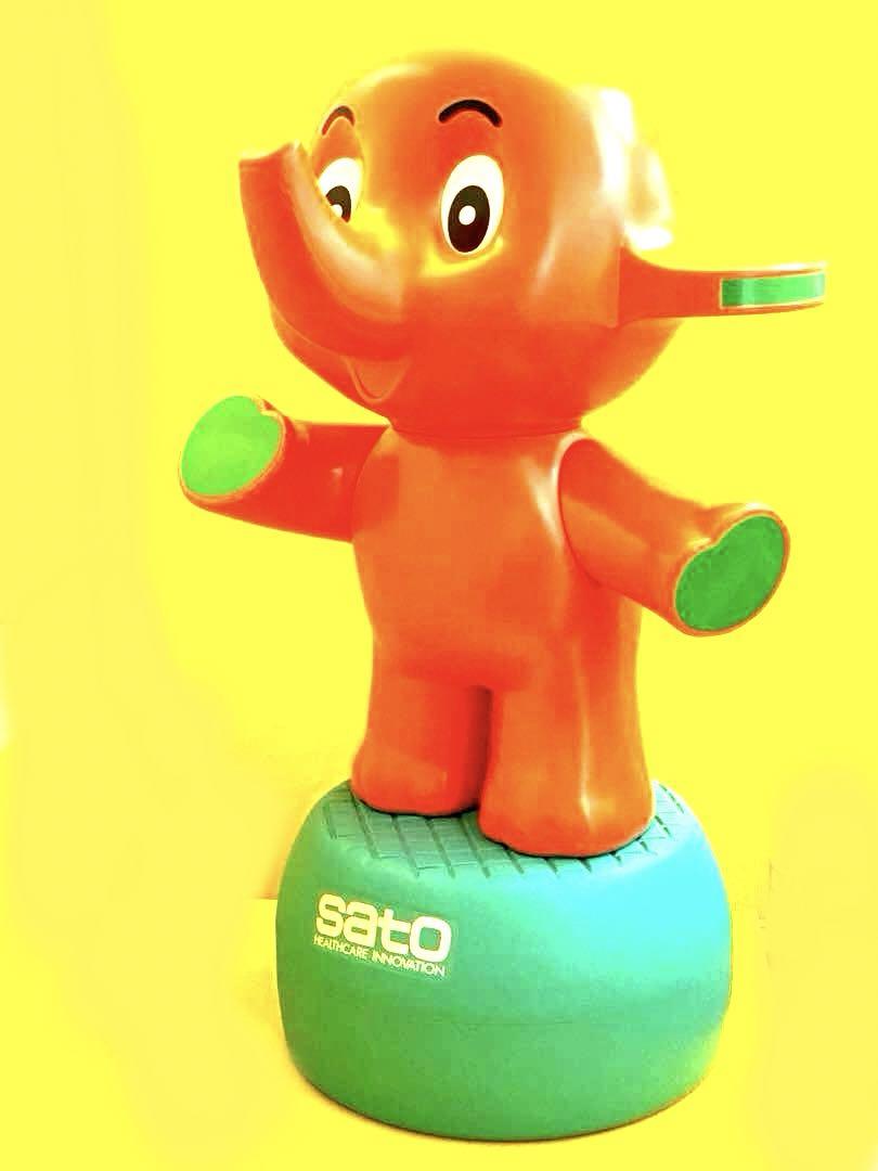 SALE品♦︎未展示ビンテージ佐藤製薬キャラクター看板サトちゃん