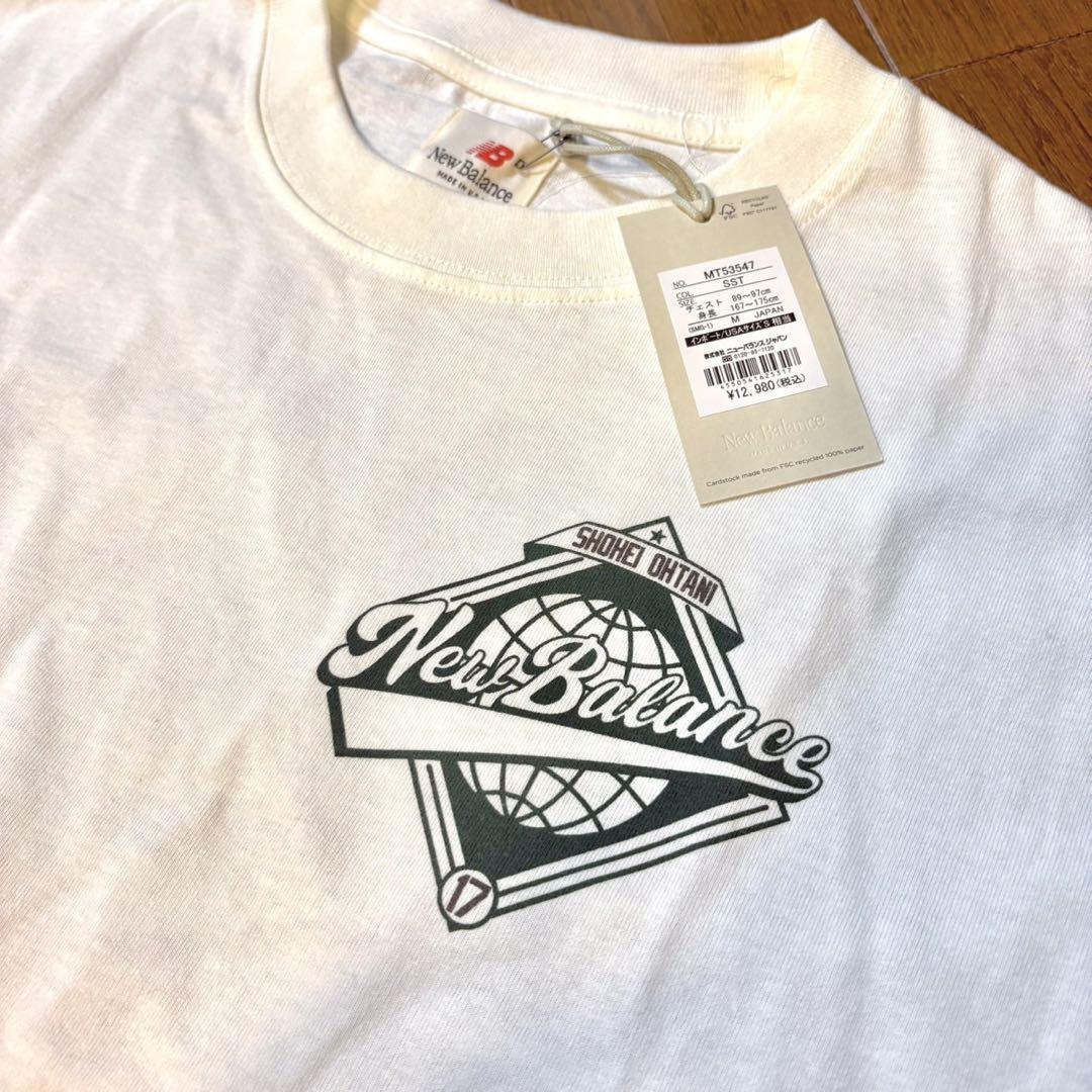 【大谷翔平・着用モデル・渋谷】 New Balance Tシャツ Mサイズ