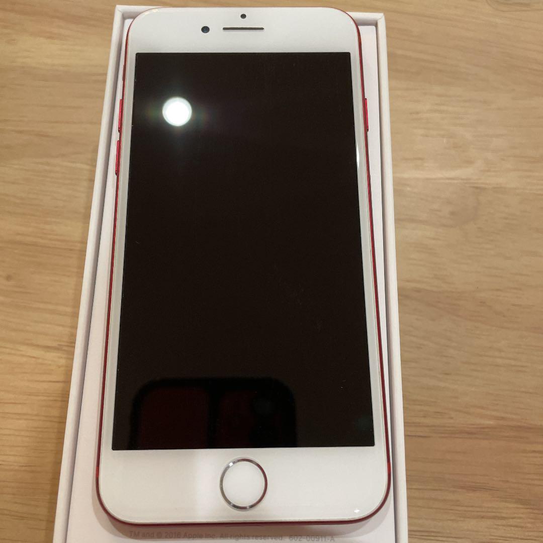 iPhone 7 Red 128 GB SIMフリーオンライン で 販売