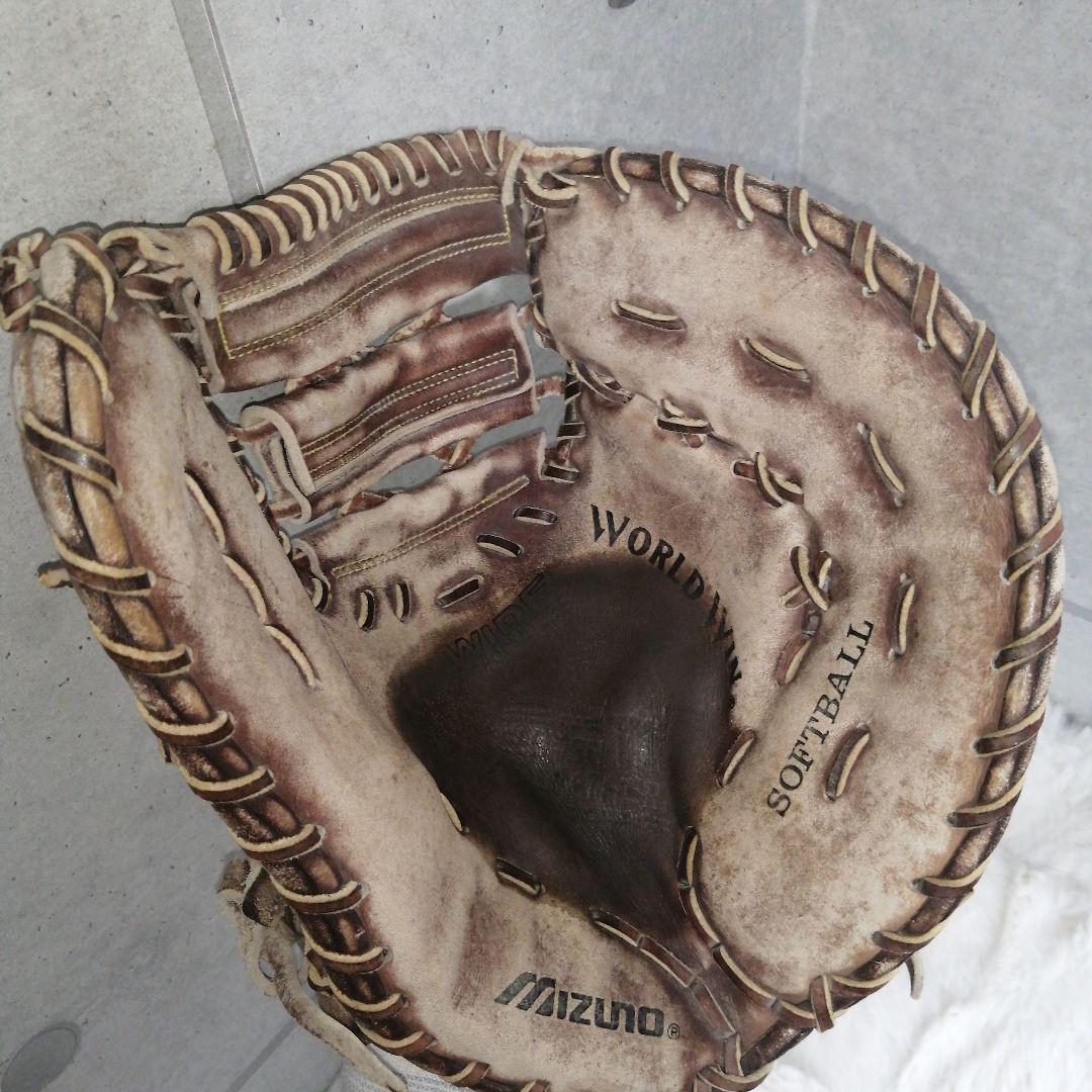 訳あり MIZUNO 野球 グローブ 軟式 ソフトボール ファーストミット
