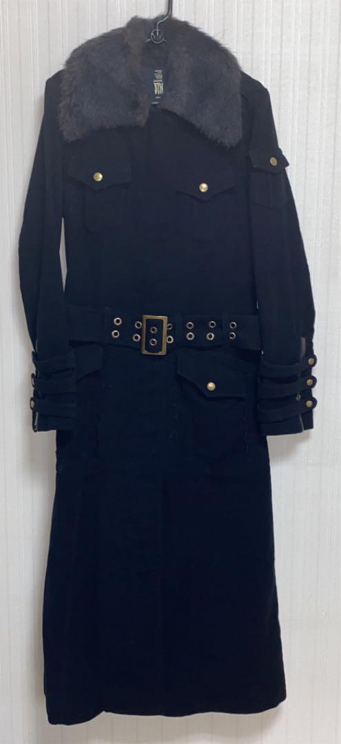 BLACK PEACE NOWのロングコート